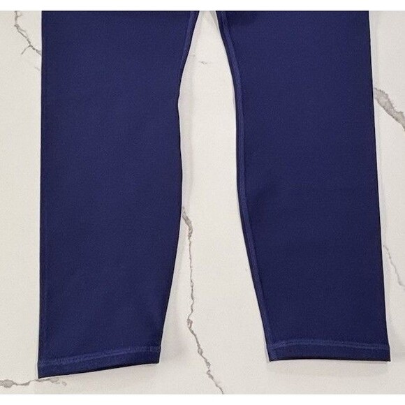 Fabletics | Women's Kessler II High Waisted Strappy 7/8 Workout Leggings Blue L - Picture 10 of 15